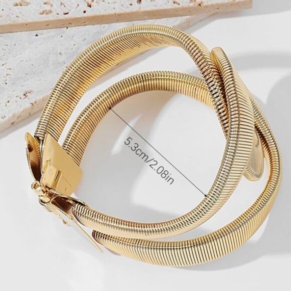 Chunky Stretch Bangles Bracelet - Picture 7 of 8